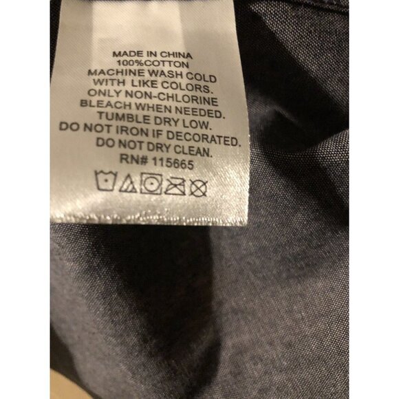 Men's HBO GoT Game of Thrones Button Down Collared Gray Shirt, Small - Picture 5 of 10